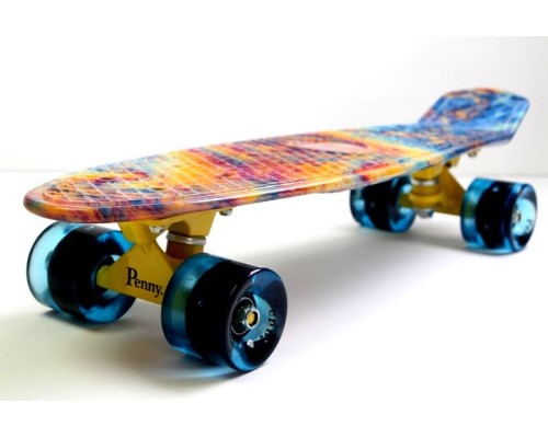 Penny Board "Acid" Светящиеся колеса