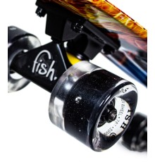 Penny Board "Fish" Fire and Ice