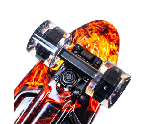 Penny Board "Fish" Fire and Ice