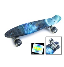 Penny Board "Galaxy" Светящиеся колеса