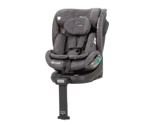 Автокрісло CARRELLO Meteorit CRL-16001 Marble Grey i-Size 40-150см ISOFIX, поворот, опор.стійка /1/