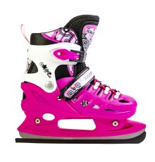 Коньки раздвижные Scale Sports Pink р 34-37