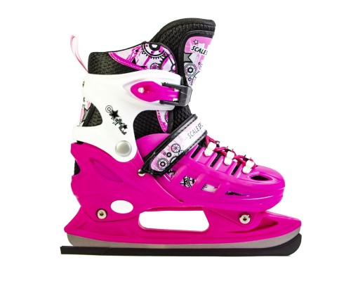 Коньки раздвижные Scale Sports Pink р 34-37