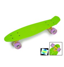 Penny Board Green Светящиеся колеса