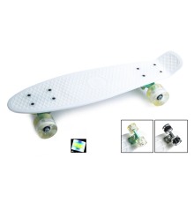 Penny Board Белый Светящиеся колеса