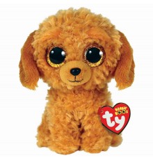 Дитяча іграшка м’яконабивна TY Beanie Boos 36377 Золотий пес "NOODLES" 15 см