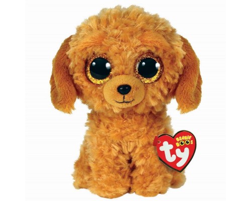 Дитяча іграшка м’яконабивна TY Beanie Boos 36377 Золотий пес "NOODLES" 15 см