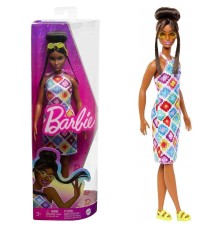 Лялька Barbie "Модниця" в сукні з візерунком у ромб