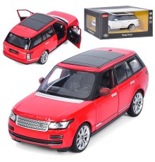 Джип 56300 Land rover, 1:24, мет., капот, двері відчиняються , 2 кольори, кор., 24-13-11 см.