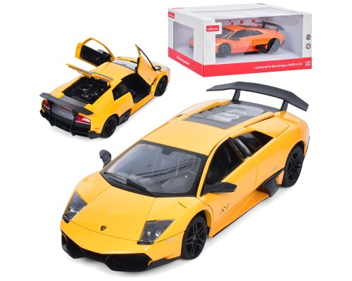 Машина 39300 Lamborghini, 1:24, метал, двері, капот відкриваються, 2 кольори, кор., 24-13-11 см.