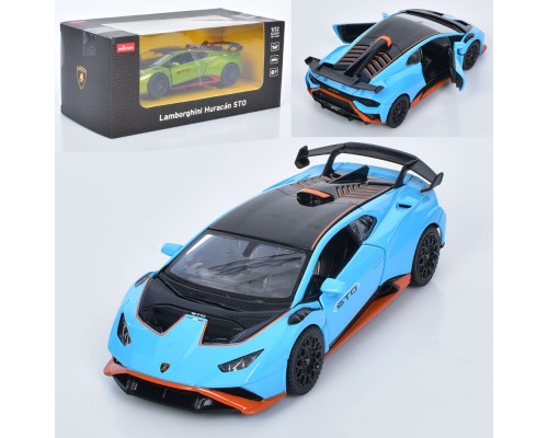 Машина 64310 Lamborghini, інерц., 1:32, мет., відчин. двері, капот, 2 кольори, кор., 19-9-8,5 см.