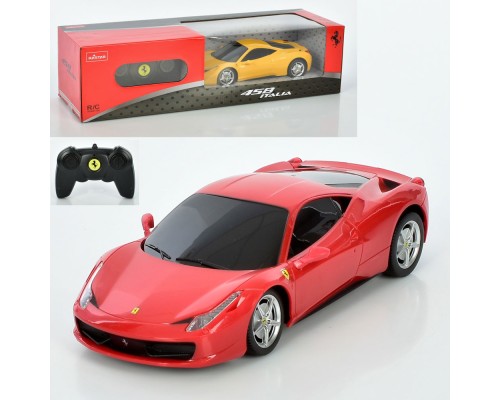 Машина 46600 Ferrari радіокер., 2,4G, 1:24, аморт., 2 кольори, бат., кор., 38-10-12 см.