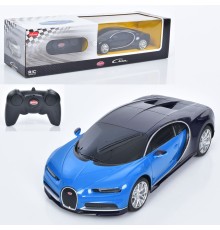 Машина 76100 Bugatti, радіокер., 2,4G, 1:24, аморт., 2 кольори, бат., кор., 38-10-12 см.