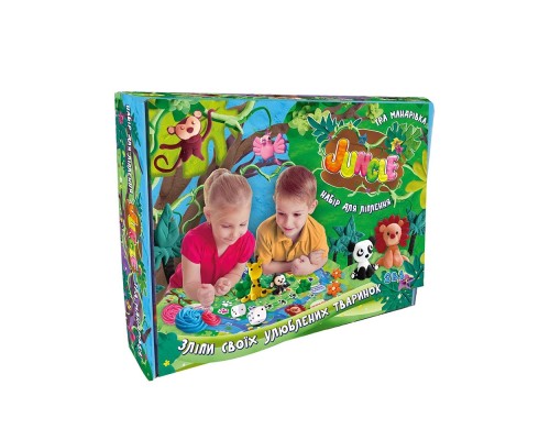 Набір для ліплення 71409 (укр) "Jungl", в кор-ці 29,5-23-6,5см
