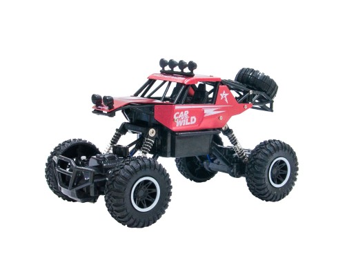 Автомобіль OFF-ROAD CRAWLER з р/к - CAR VS WILD (червоний, акум. 3,6V, метал. корпус, 1:20)