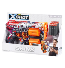 Швидкострільний бластер X-SHOT Skins Dread Boom (12 патронів), 36517A