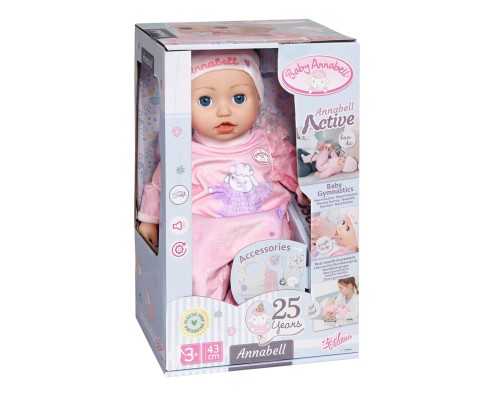 Інтерактивна лялька BABY ANNABELL - МОЯ МАЛЕНЬКА КРИХІТКА (43 cm, з аксесуарами)