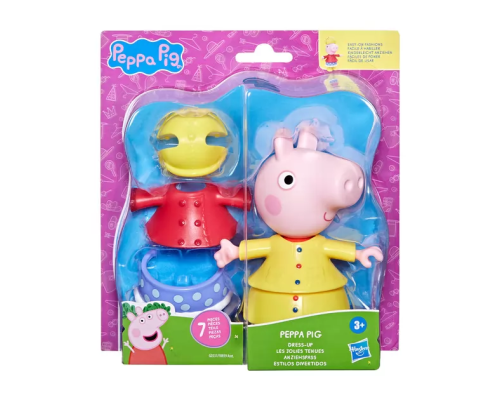 Ігровий набір PEPPA FIGURINES серії "Модна пригода" - ОДЯГНИ ПЕППУ