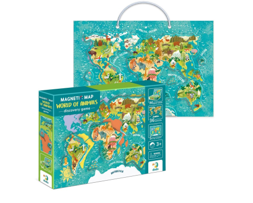 Магнітна мапа світу тварини