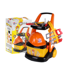 Набір інструментів 6511 (3) "Technok Toys" 11 предметів, валіза, каска, в коробці