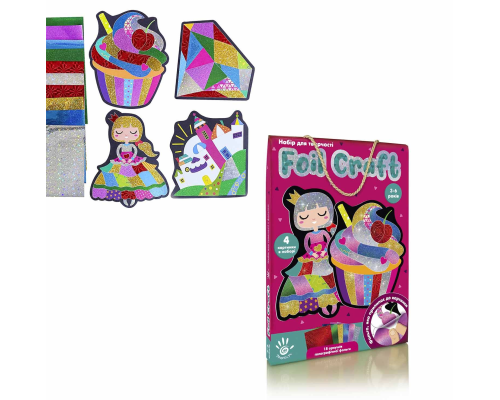 Набір для творчості "Foil Craft. Принцеса" VT4433-11 (12) "Vladi Toys"