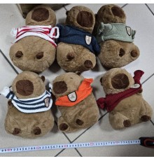 М'яка іграшка "Капібара", в одязі 20см