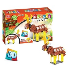 3D-конструктор Animal World - Олень , 287 деталей