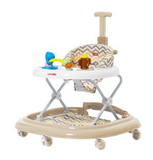 Ходунки CARRELLO Eterno CRL-9607 Beige 3 в 1 (ходунки, гойдалка, каталка) / 1 / MOQ