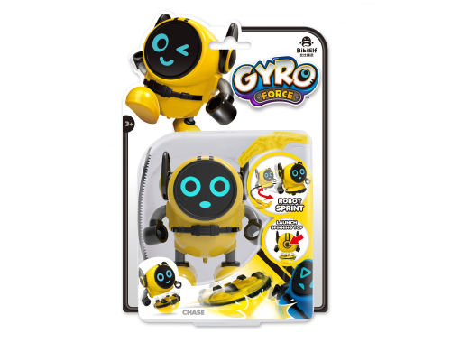 Фрикційний гіроробот жовтий