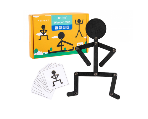 Гра-пазл дерев'ний чоловічок