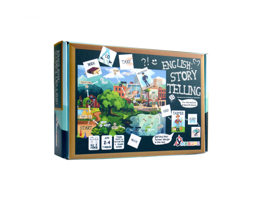 Гра навчальна настільна «English storytelling» (Інгліш сторітелінг)