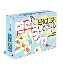 Розвиваюча настільна гра "Лото англійська/English lotto"
