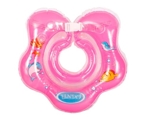LN-1559 Круг для купання немовлят, рожевий