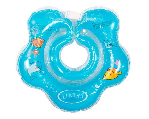 LN-1560 Круг для купання немовлят синій