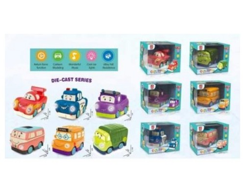 Транспорт YD626-1 метал.інерц.муз.свет.6в.кор.12,5 * 9,3 * 10/144 /