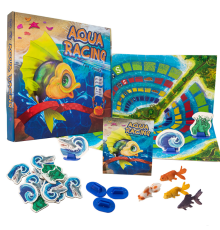 Настільна гра 30416 (укр) "Aqua racing", в кор-ці 33-32-4,5см