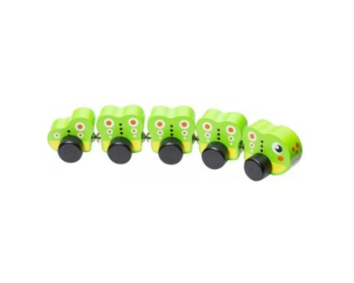 Дерев'яна іграшка "Гусениця"