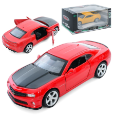 Машина AS-3056 АвтоСвіт,1:43,Chevrolet Camaro,мет.,інерц.,відчин.двері,гум.колеса,2кольори,кор.,14,5