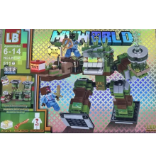 Конструктор LB1148 Minecraft, Майнкрафт, деякі деталі світяться, 511 елементів, в коробці