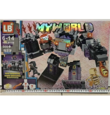 Конструктор LB1149 Minecraft, Майнкрафт, деякі деталі світяться, 508 елементів, в коробці