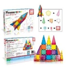 PICASSO TILES конструктор магнітний: MAGNETIC BUILDING BLOCKS на 36 деталей