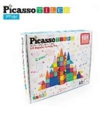 PICASSO TILES конструктор магнітний: MAGNETIC BUILDING BLOCKS на 101 деталь