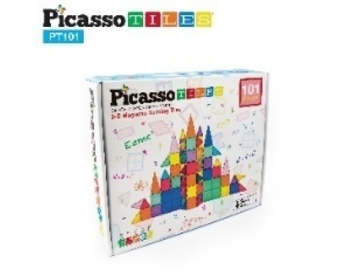 PICASSO TILES конструктор магнітний: MAGNETIC BUILDING BLOCKS на 101 деталь PICASSO TILES конструктор магнітний: MAGNETIC BUILDING BLOCKS на 101 деталь