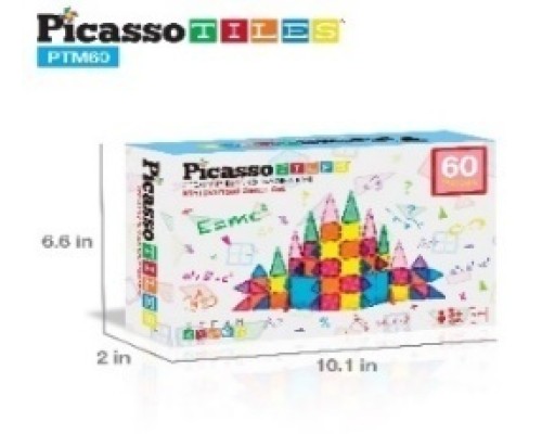 PICASSO TILES конструктор магнітний: MINI DIAMOND SERIES SET на 60 деталей PICASSO TILES конструктор магнітний: MINI DIAMOND SERIES SET на 60 деталей