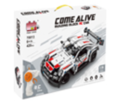 COME ALIVE машинка-конструктор на радіокеруванні BUILDING BLOCK RC CAR на 420 деталей COME ALIVE машинка-конструктор на радіокеруванні BUILDING BLOCK RC CAR на 420 деталей