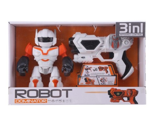 ROBOT інтерактивна іграшка робот з ігровим пістолетом ROBOT інтерактивна іграшка робот з ігровим пістолетом