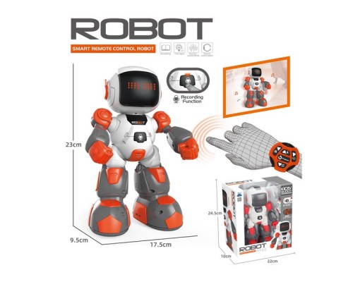 ROBOT інтерактивна іграшка робот на радіокеруванні з пультом у вигляді годинника ROBOT інтерактивна іграшка робот на радіокеруванні з пультом у вигляді годинника