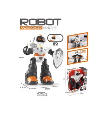 ROBOT інтерактивний робот зі зброєю і щитом, зі звуковими, світловими ефектами та записом голосу