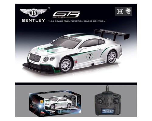 BENTLEY машинка на радіокеруванні (1:24), колір в асорт. BENTLEY машинка на радіокеруванні (1:24), колір в асорт.