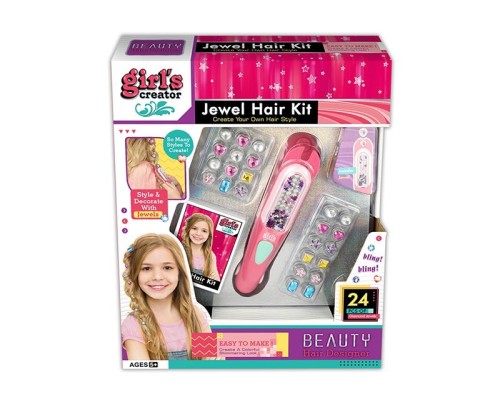 GIRL`S CREATOR ігровий набір дитячий для прикрашання зачісок